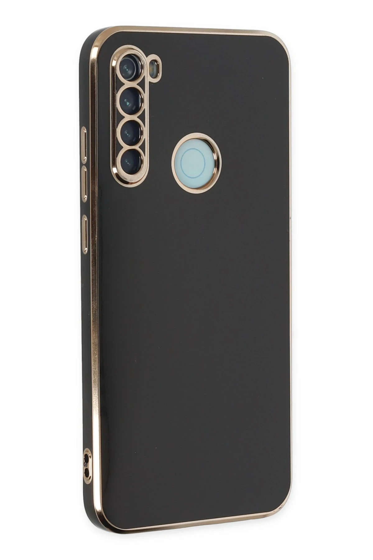 Newface Xiaomi Redmi Note 8 Kılıf Volet Silikon - Siyah