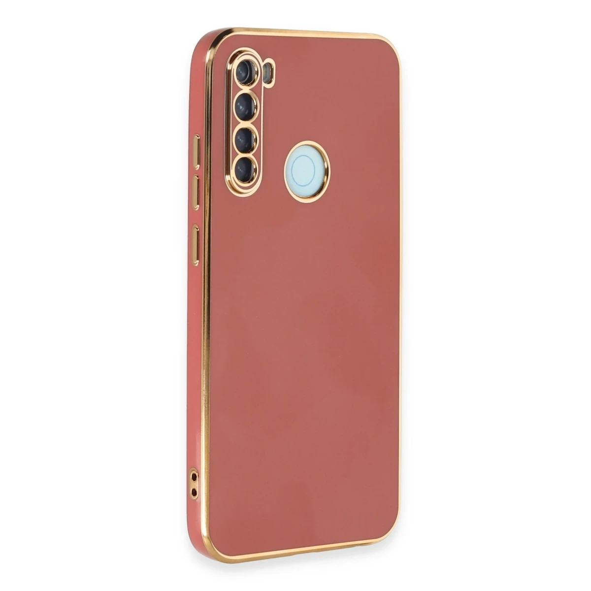 Newface Xiaomi Redmi Note 8 Kılıf Volet Silikon - Kırmızı