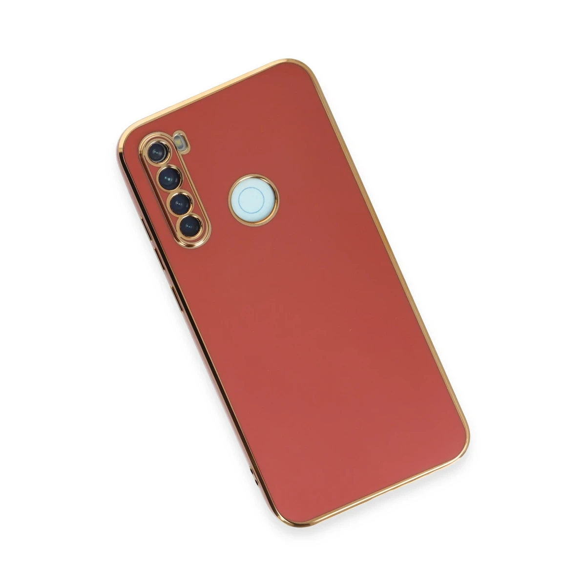 Newface Xiaomi Redmi Note 8 Kılıf Volet Silikon - Kırmızı