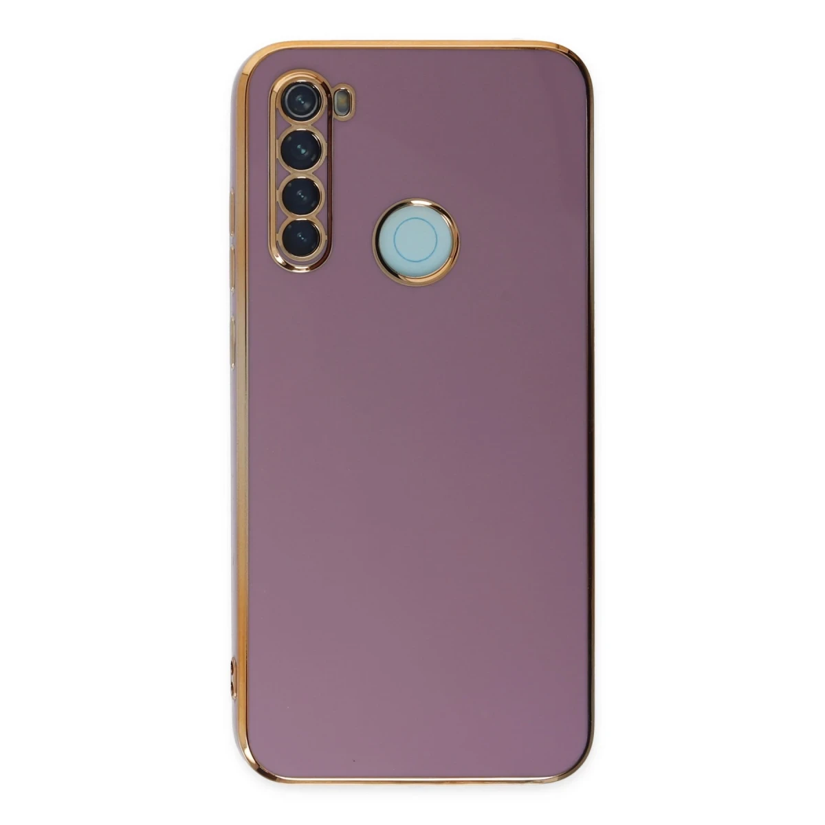 Newface Xiaomi Redmi Note 8 Kılıf Volet Silikon - Mor