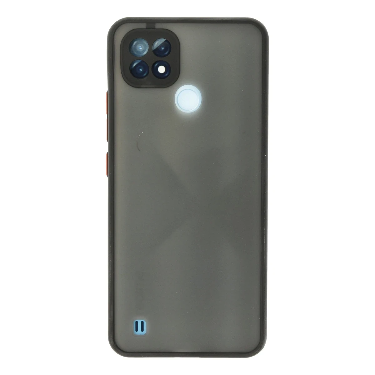 Newface Realme C21 Kılıf Montreal Silikon Kapak - Siyah — görsel 4