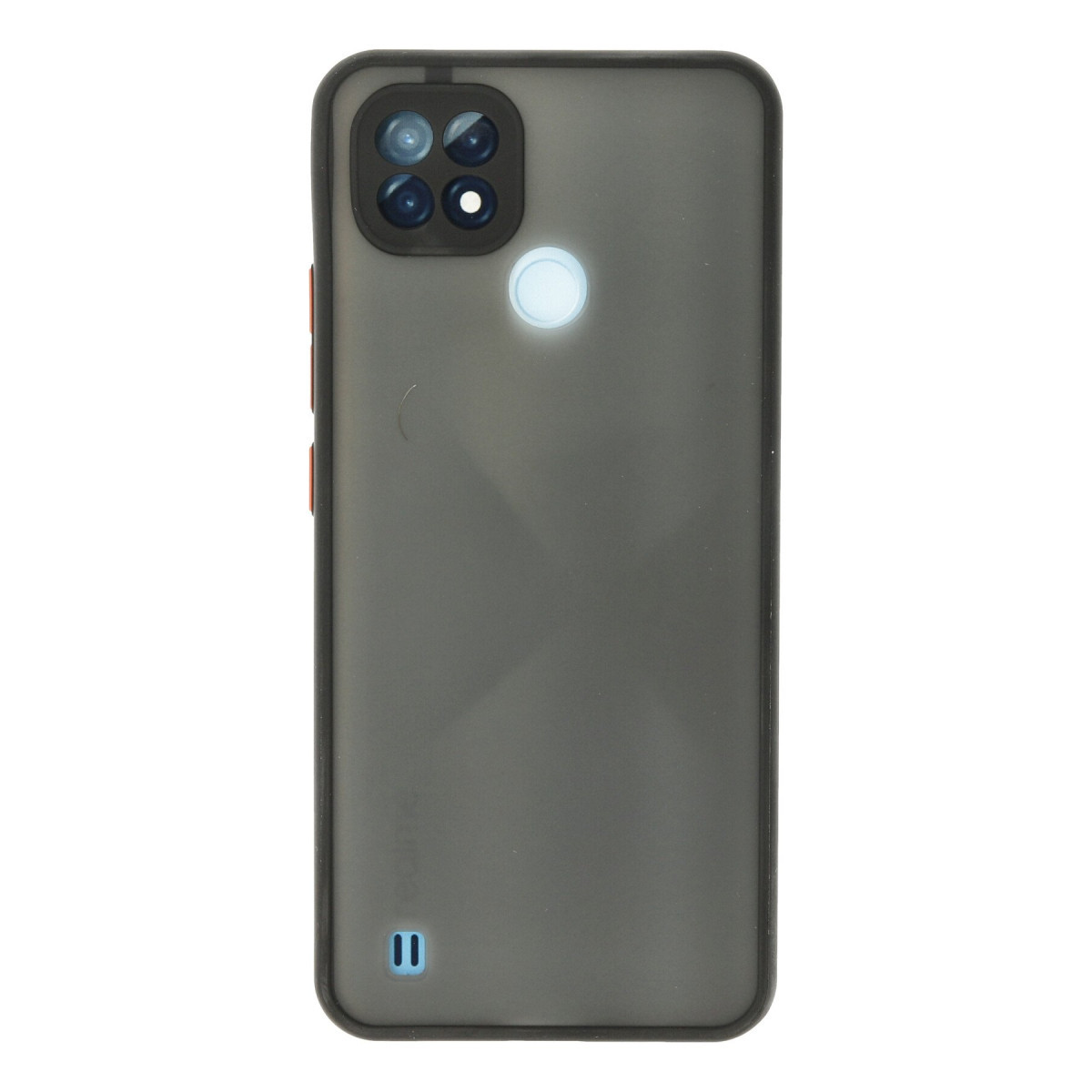 Newface Realme C21 Kılıf Montreal Silikon Kapak - Siyah — görsel 7
