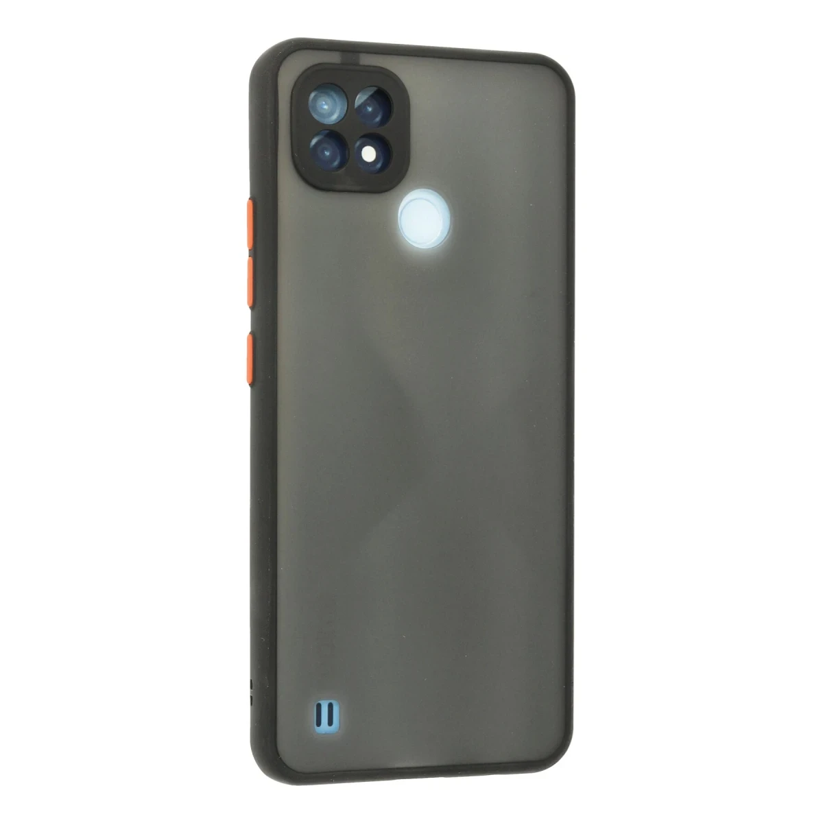 Newface Realme C21 Kılıf Montreal Silikon Kapak - Siyah — görsel 6