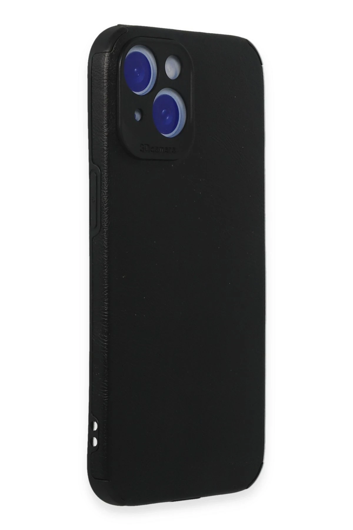 Newface Apple iPhone 15 Kılıf Loop Deri Silikon - Siyah — görsel 2