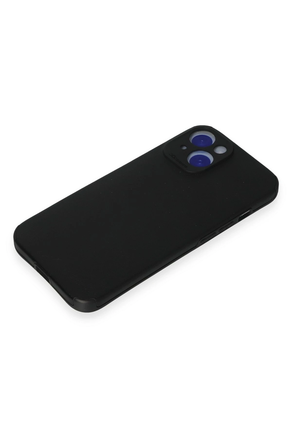 Newface Apple iPhone 15 Kılıf Loop Deri Silikon - Siyah — görsel 4