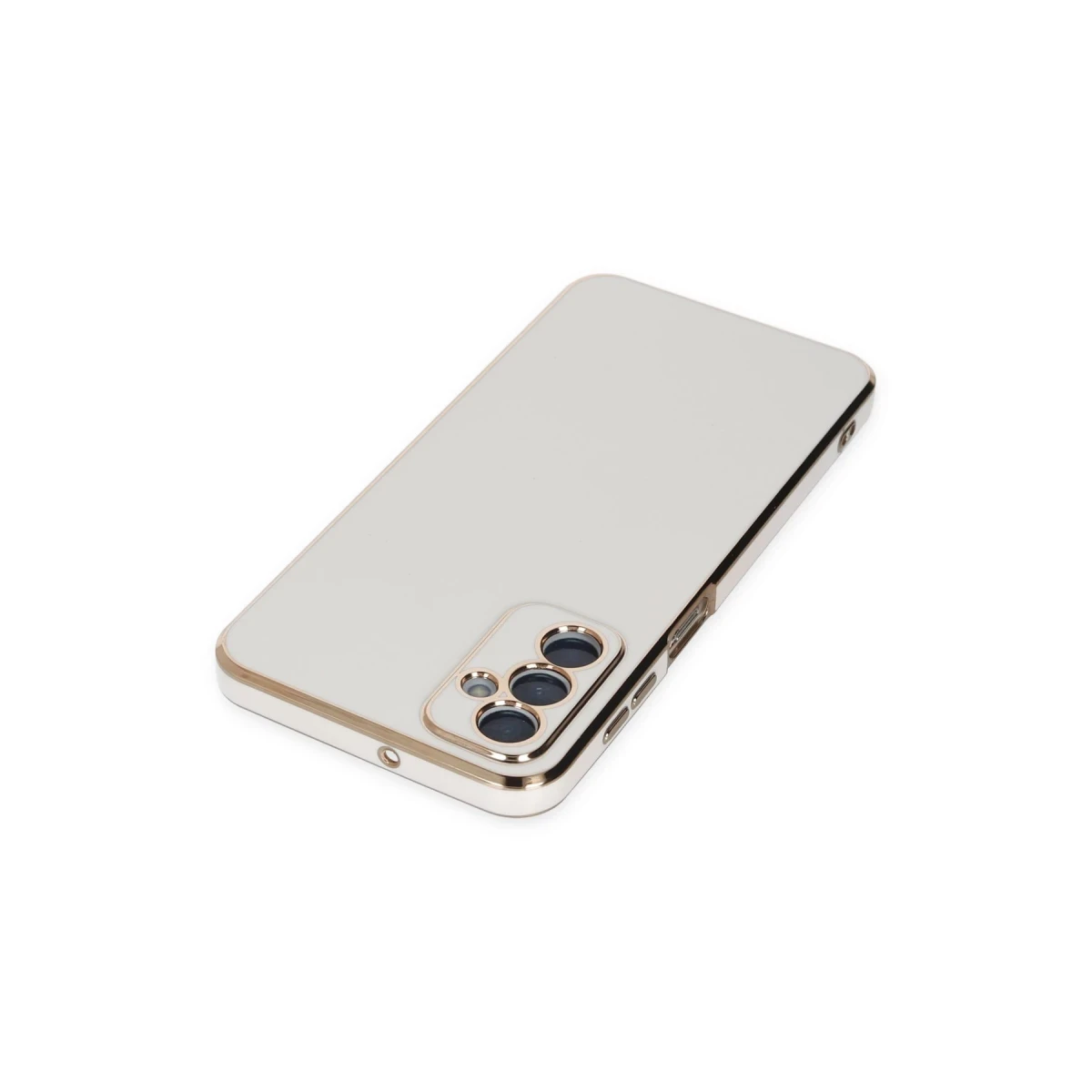 Samsung Galaxy M23 Kılıf Volet Silikon - Beyaz