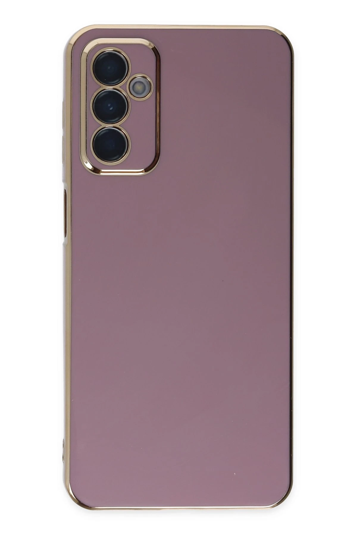 Newface Samsung Galaxy M23 Kılıf Volet Silikon - Mor