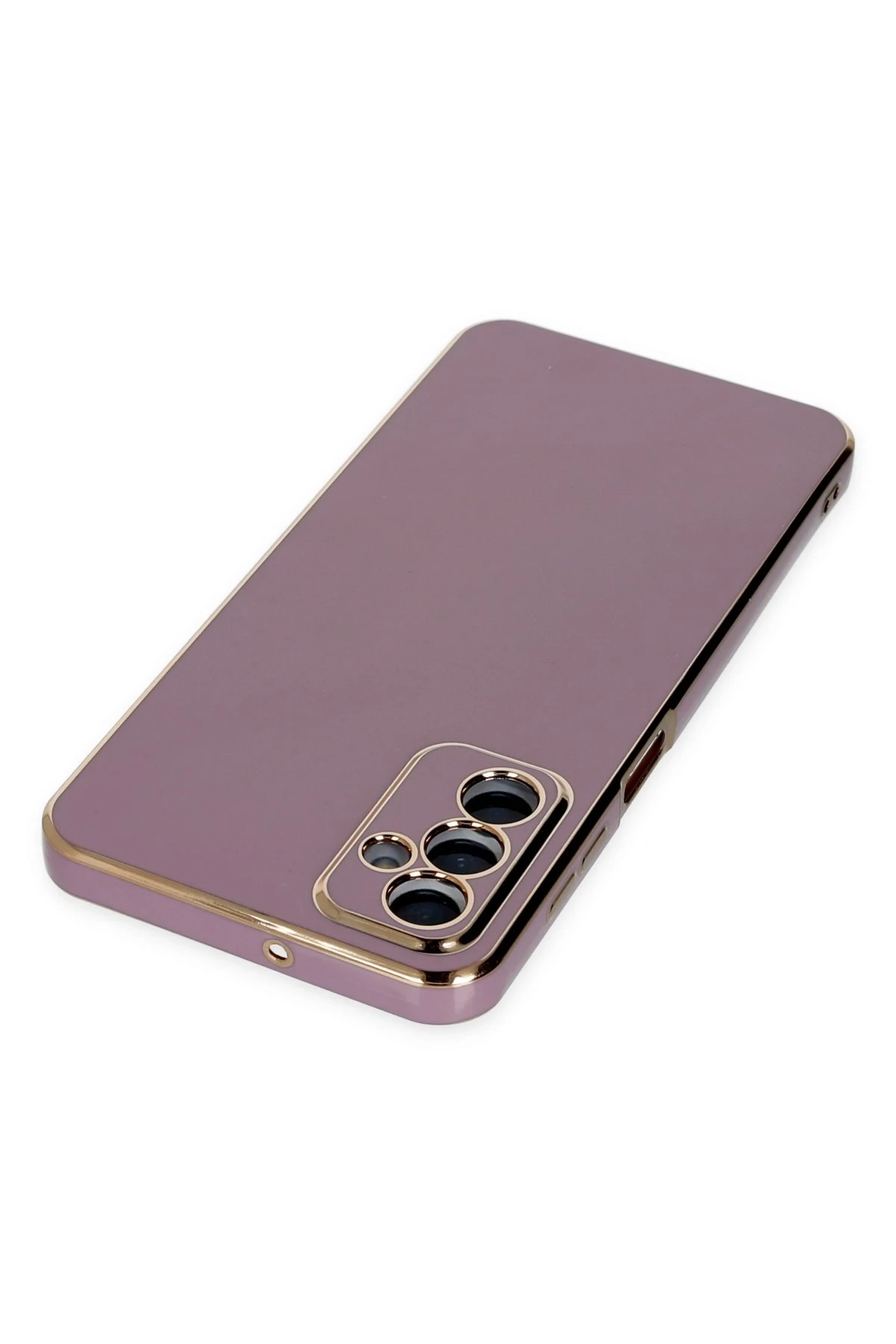 Newface Samsung Galaxy M23 Kılıf Volet Silikon - Mor