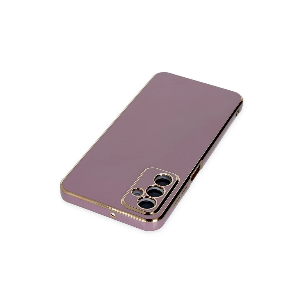 Newface Samsung Galaxy M23 Kılıf Volet Silikon - Mor