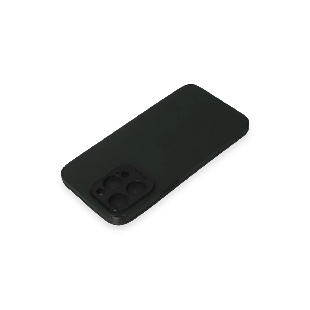 Newface Apple iPhone 15 Pro Max Kılıf Loop Deri Silikon - Yeşil