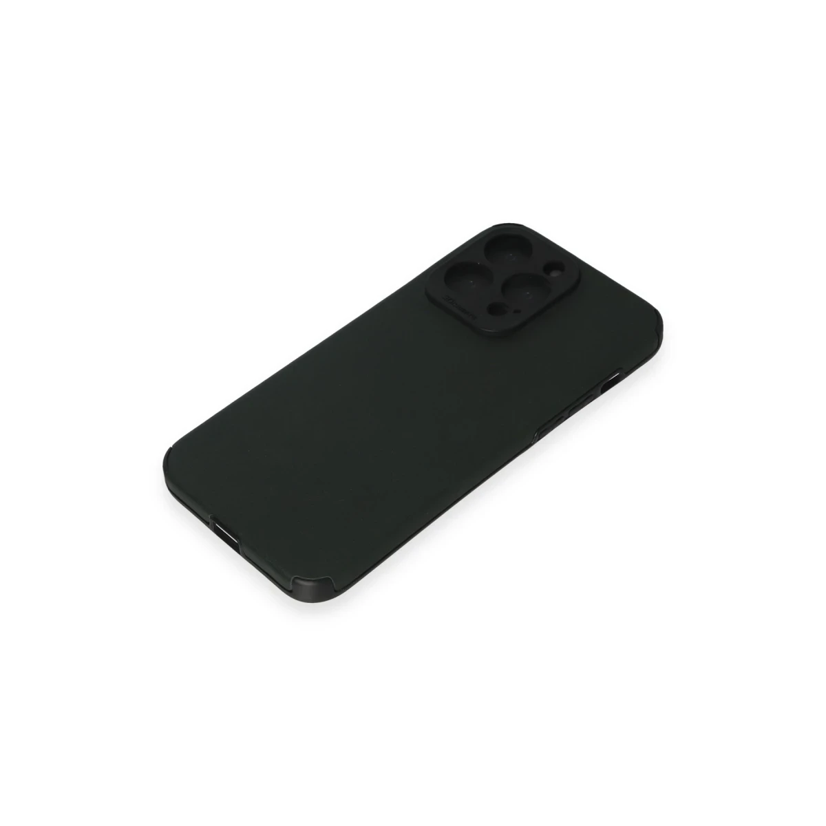 Newface Apple iPhone 15 Pro Max Kılıf Loop Deri Silikon - Yeşil