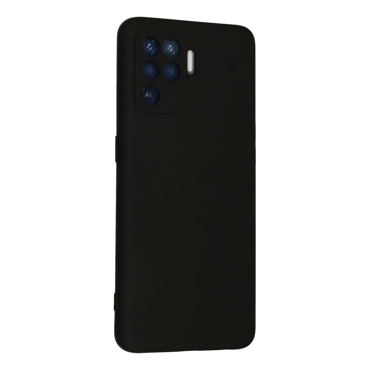 Newface Oppo Reno 5 Lite Kılıf Nano içi Kadife Silikon - Siyah — görsel 5