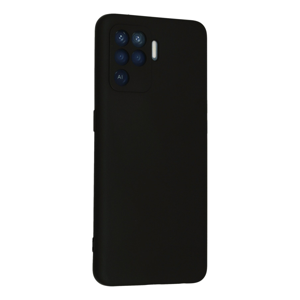 Newface Oppo Reno 5 Lite Kılıf Nano içi Kadife Silikon - Siyah — görsel 8