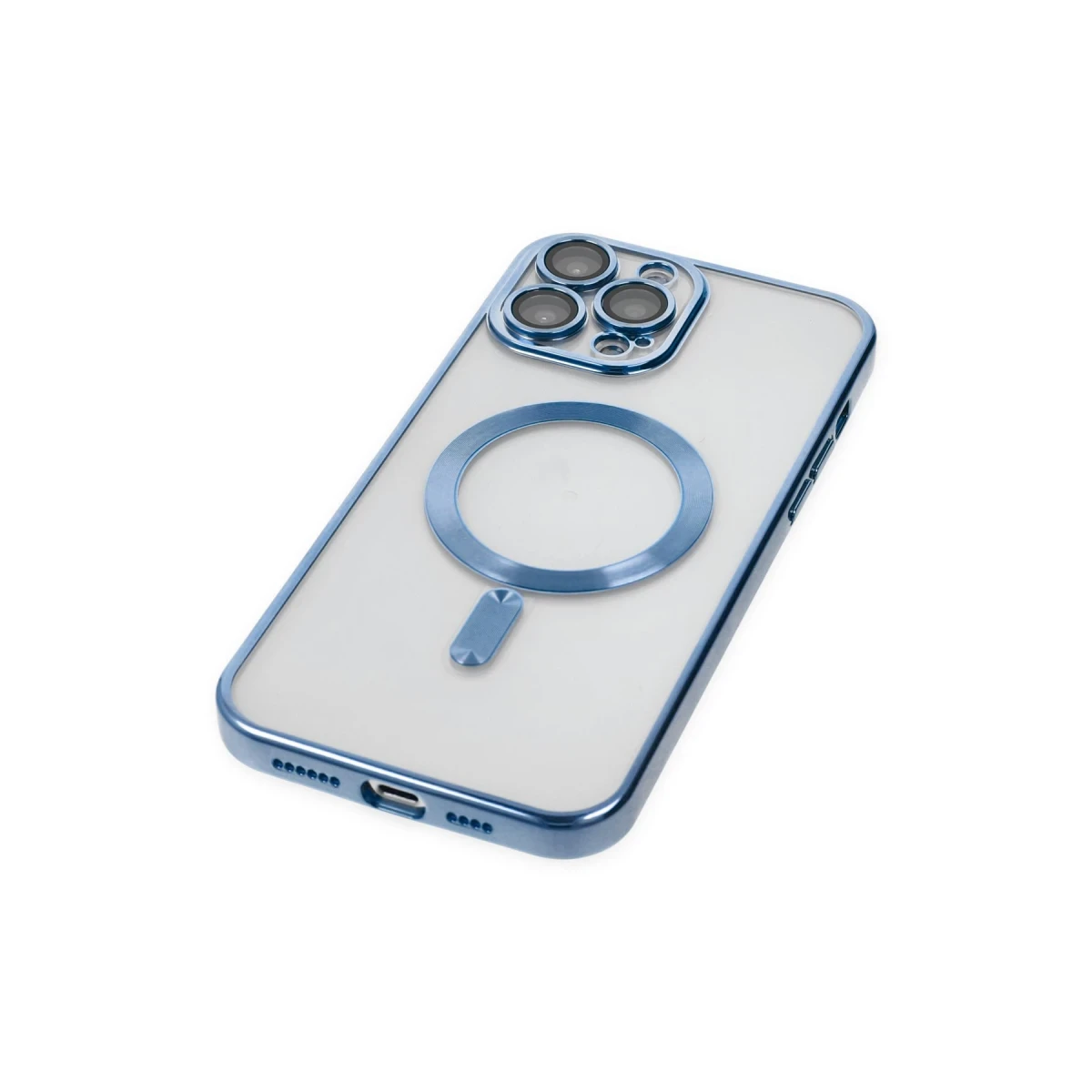 Newface Apple iPhone 13 Pro Max Kılıf Kross Magneticsafe Kapak - Sierra Blue