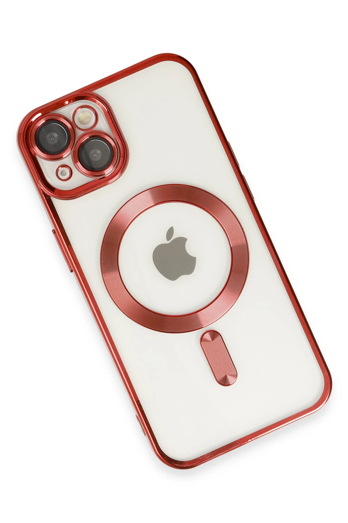 Newface iPhone 14 Kılıf Kross Magneticsafe Kapak - Kırmızı
