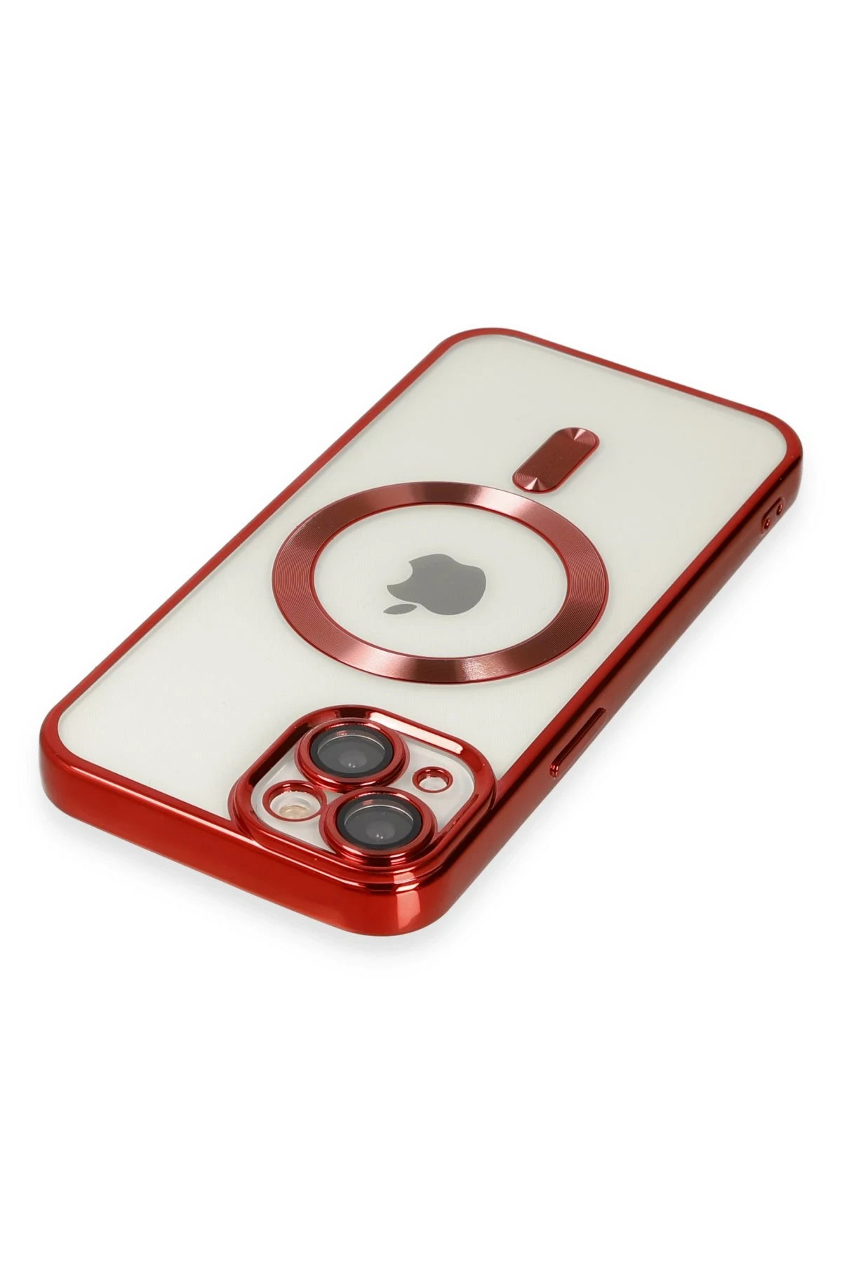 Newface iPhone 14 Kılıf Kross Magneticsafe Kapak - Kırmızı