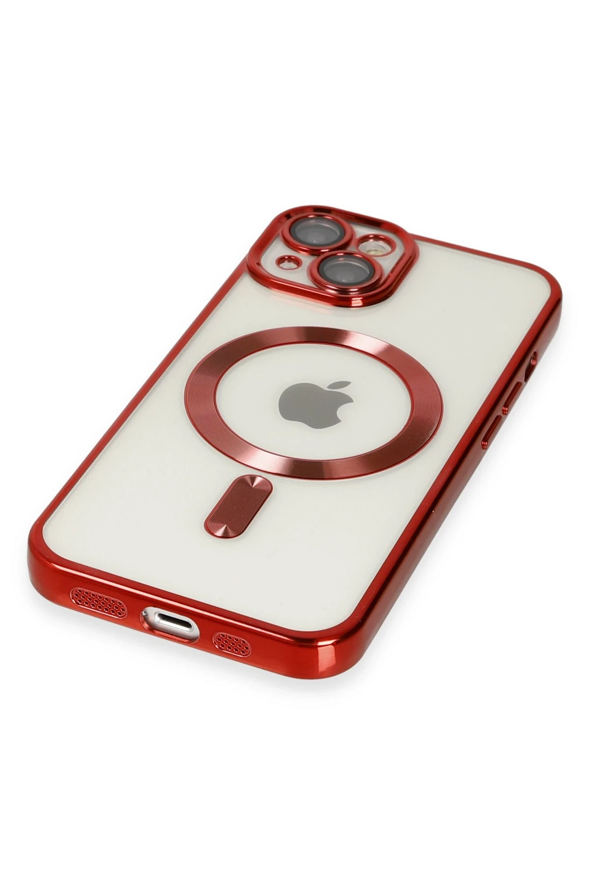 Newface iPhone 14 Kılıf Kross Magneticsafe Kapak - Kırmızı