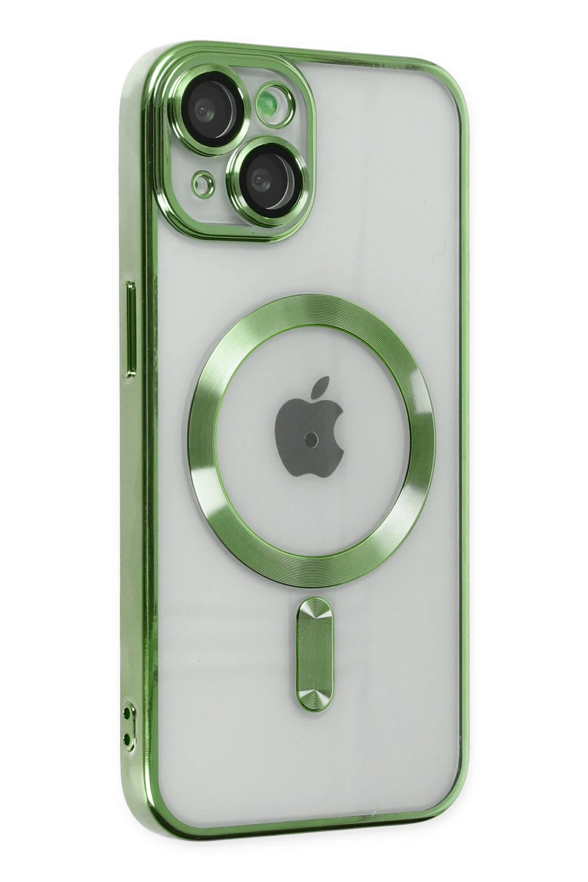 Newface iPhone 14 Kılıf Kross Magneticsafe Kapak - Koyu Yeşil