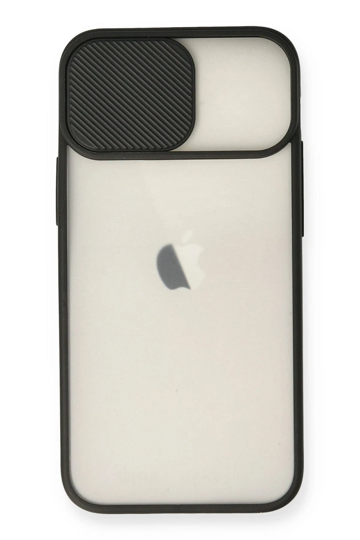 Newface Apple iPhone 11 Kılıf Palm Buzlu Kamera Sürgülü Silikon - Siyah — görsel 2