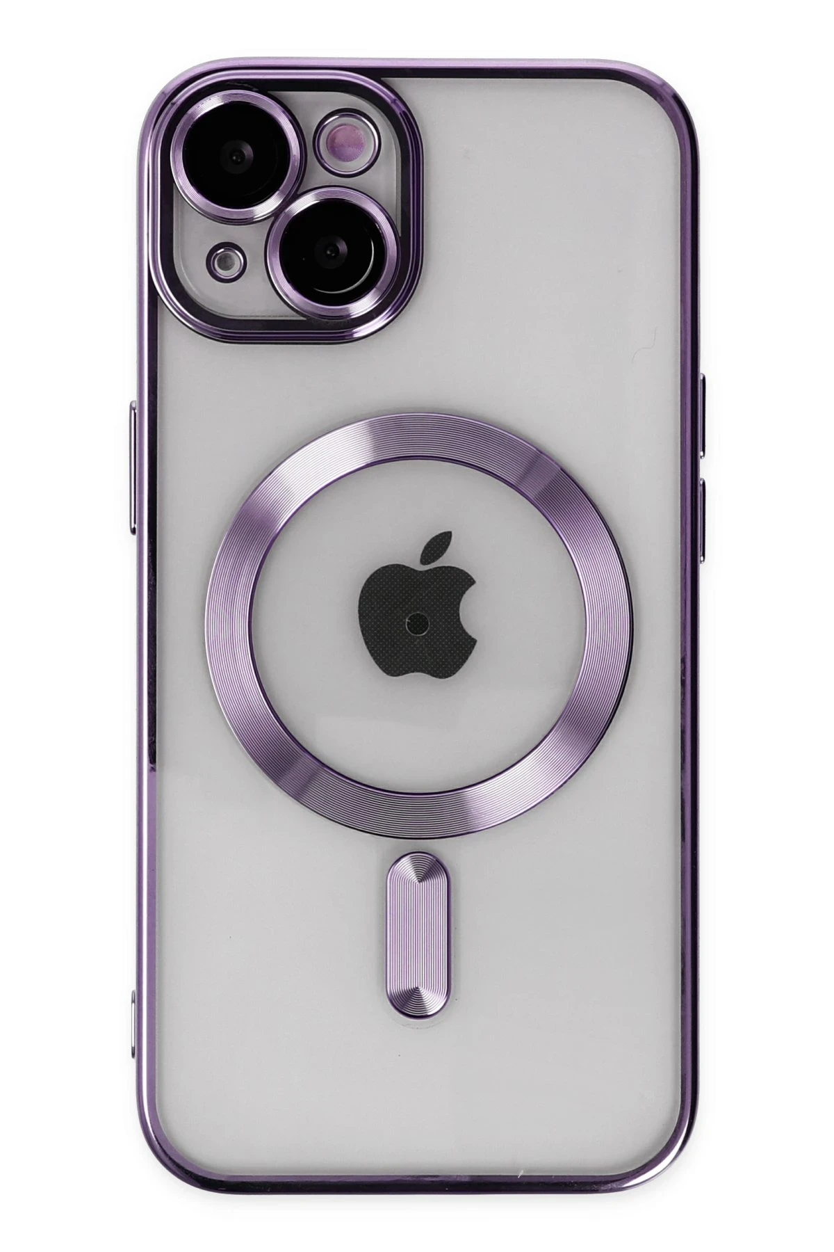 Newface iPhone 14 Kılıf Kross Magneticsafe Kapak - Mor