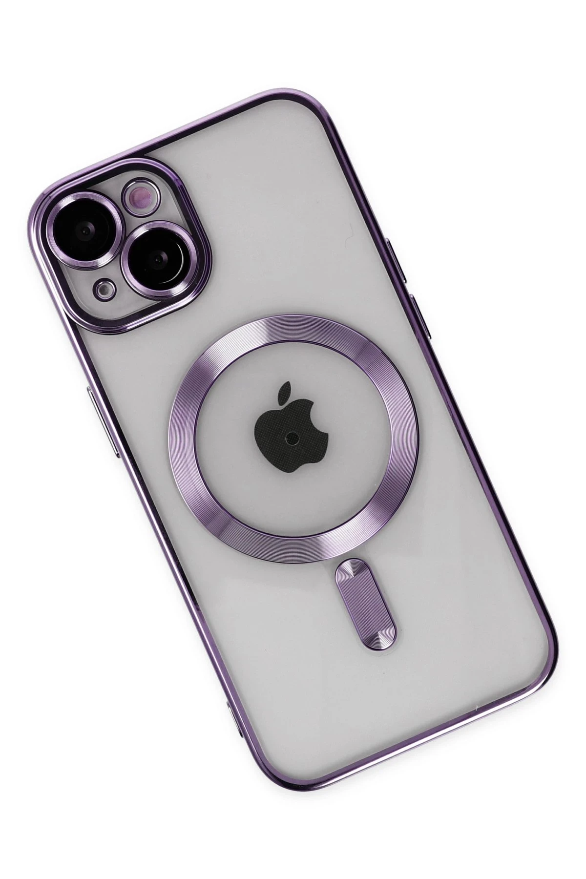 Newface iPhone 14 Kılıf Kross Magneticsafe Kapak - Mor