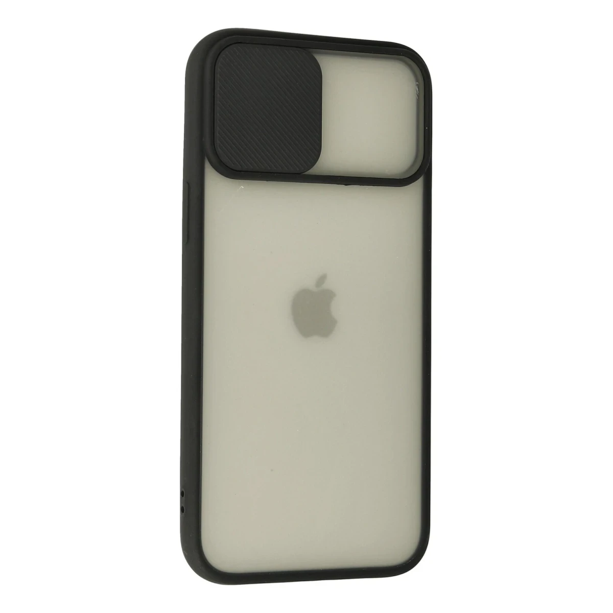 Newface Apple iPhone 12 Pro Max Kılıf Palm Buzlu Kamera Sürgülü Silikon - Siyah — görsel 6