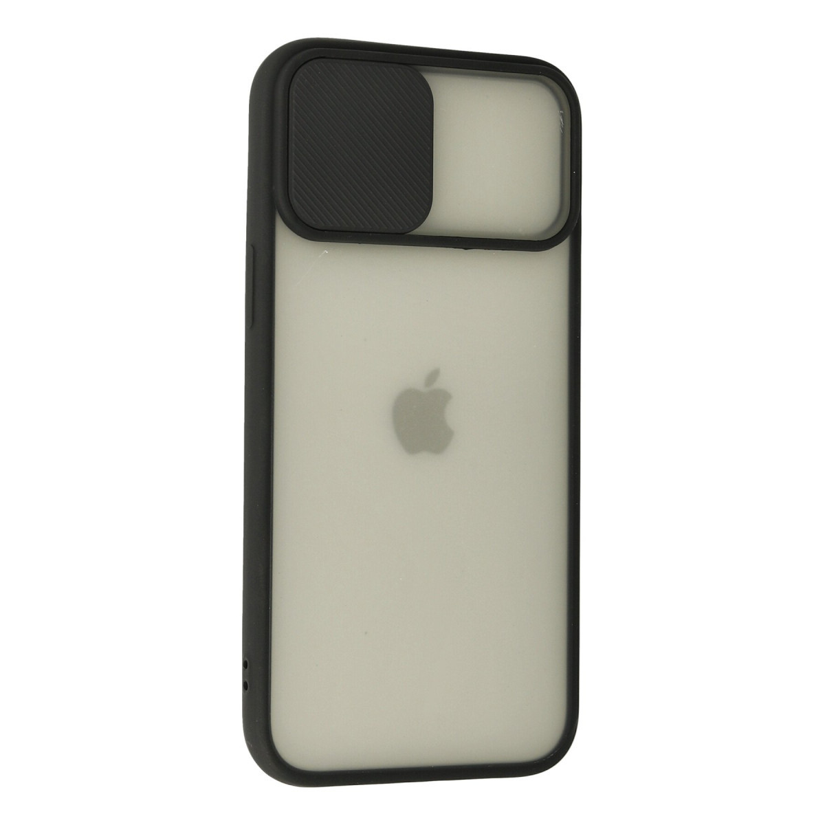 Newface Apple iPhone 12 Pro Max Kılıf Palm Buzlu Kamera Sürgülü Silikon - Siyah — görsel 9