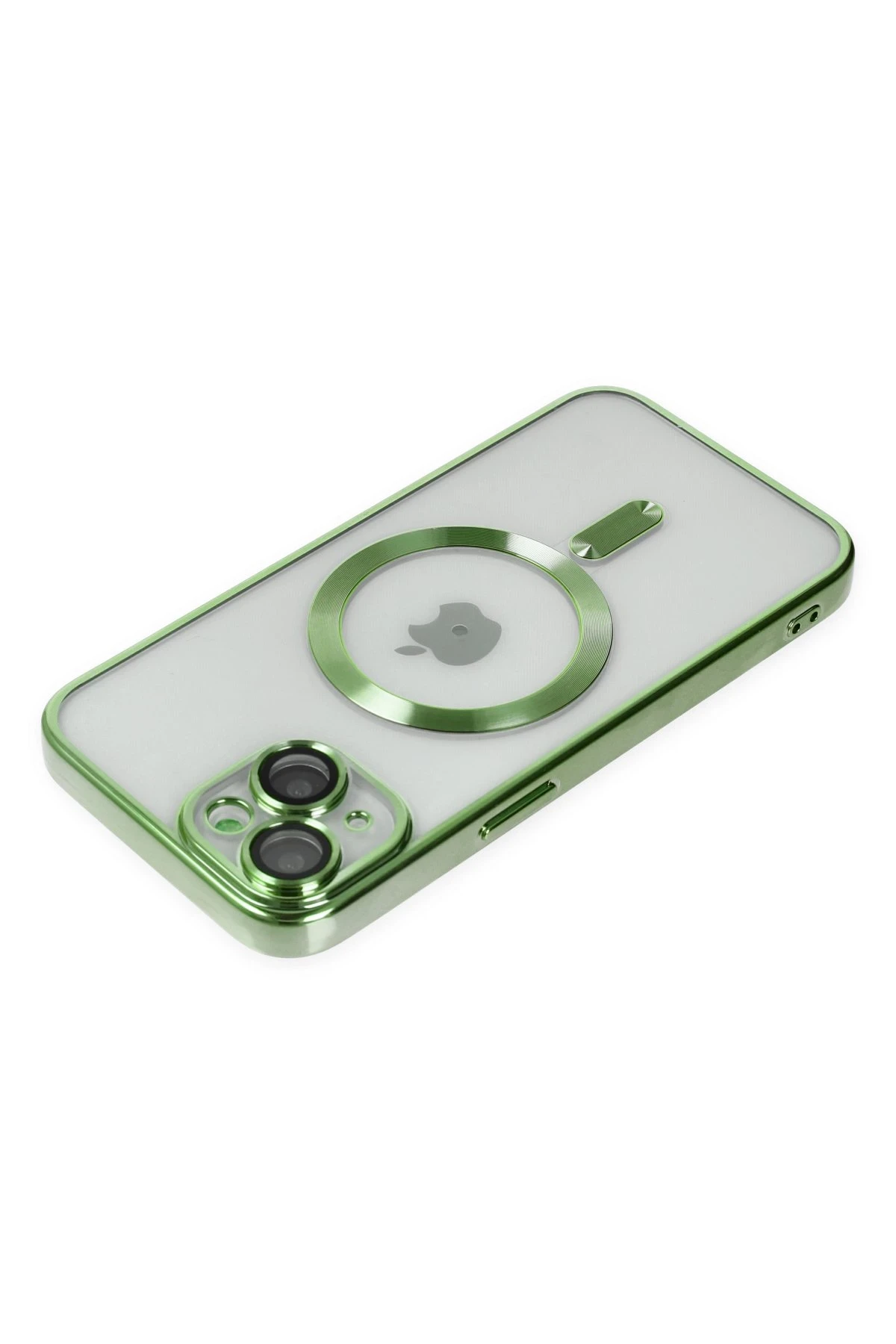 Newface iPhone 14 Plus Kılıf Kross Magneticsafe Kapak - Koyu Yeşil