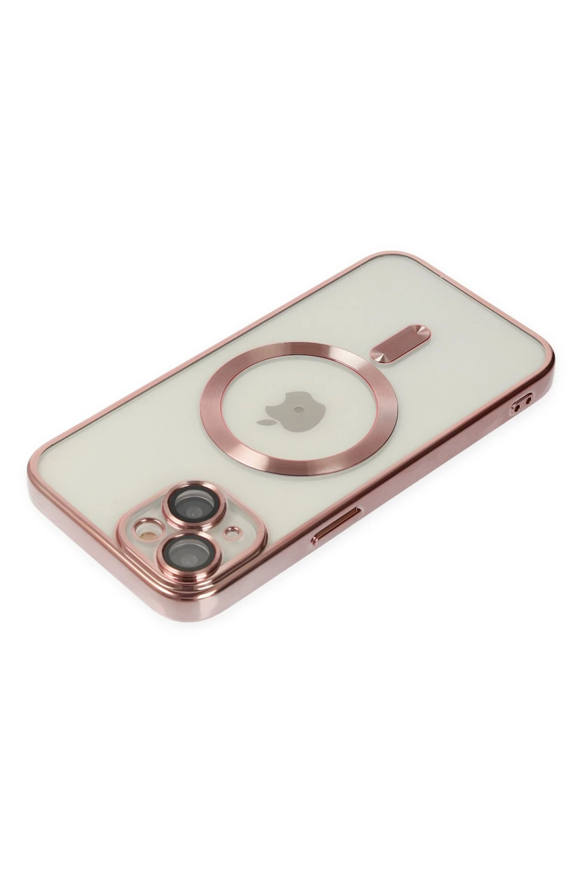 Newface iPhone 14 Plus Kılıf Kross Magneticsafe Kapak - Rose