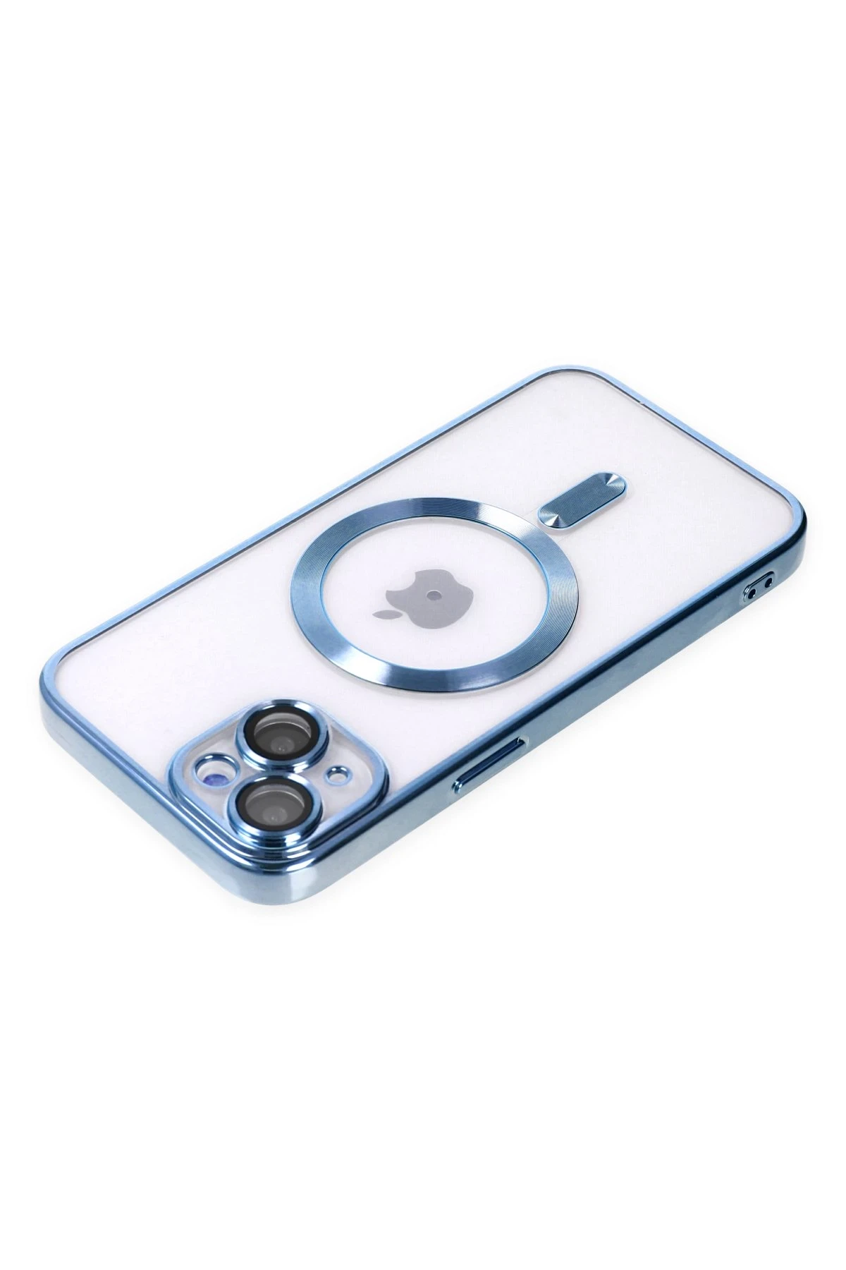 Newface iPhone 14 Plus Kılıf Kross Magneticsafe Kapak - Sierra Blue
