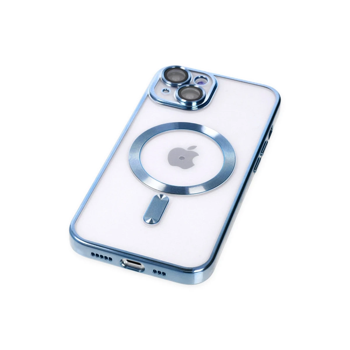 Newface Apple iPhone 14 Plus Kılıf Kross Magneticsafe Kapak - Sierra Blue