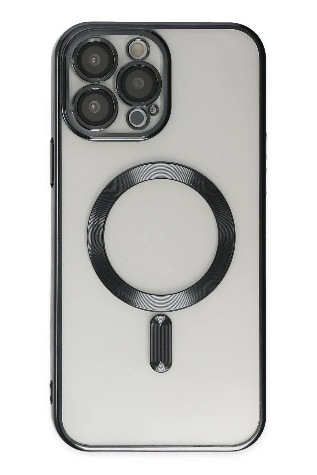 Newface iPhone 14 Pro Kılıf Kross Magneticsafe Kapak - Siyah