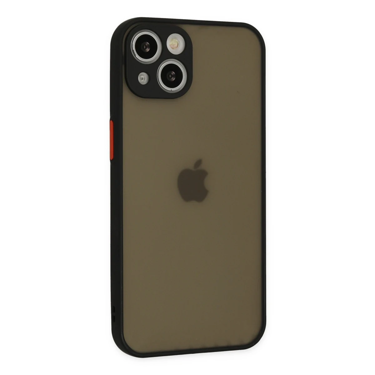 Newface Apple iPhone 15 Plus Kılıf Montreal Silikon Kapak - Siyah — görsel 5