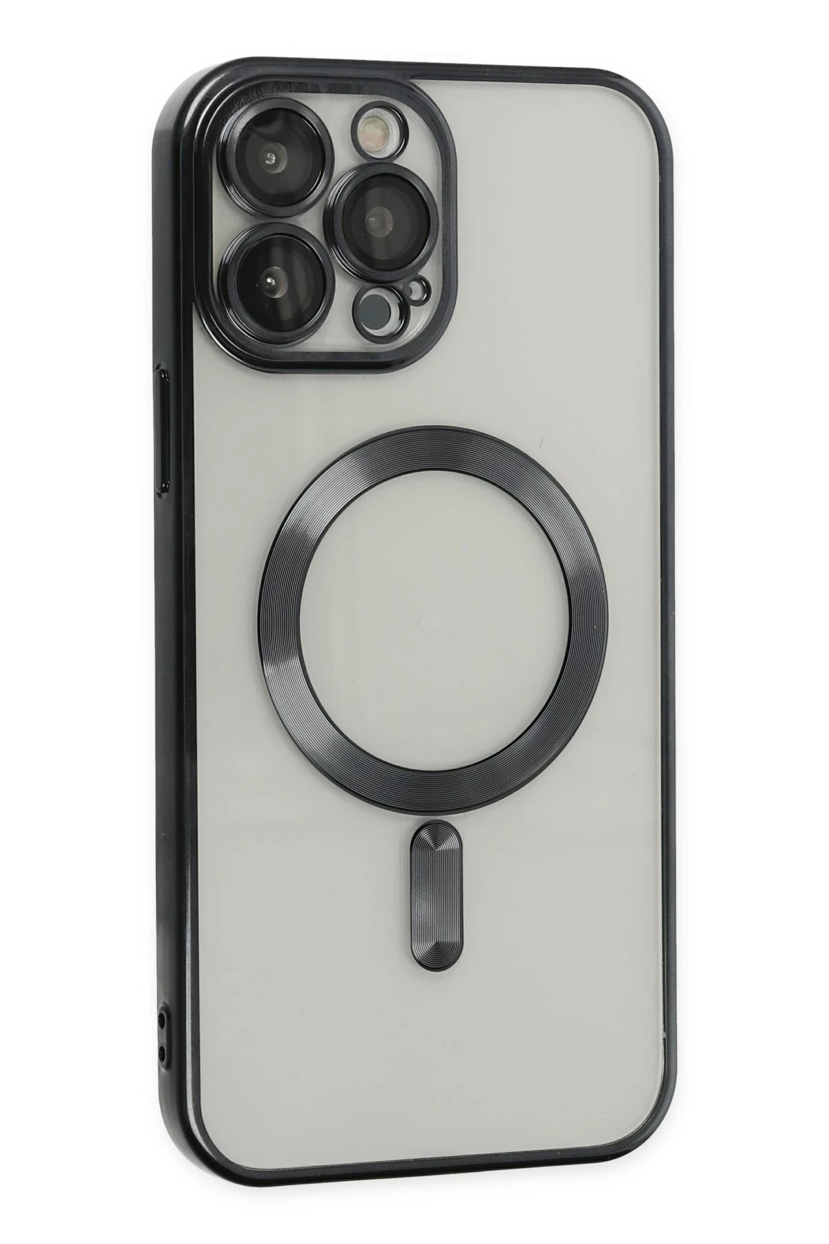 Newface iPhone 14 Pro Kılıf Kross Magneticsafe Kapak - Siyah