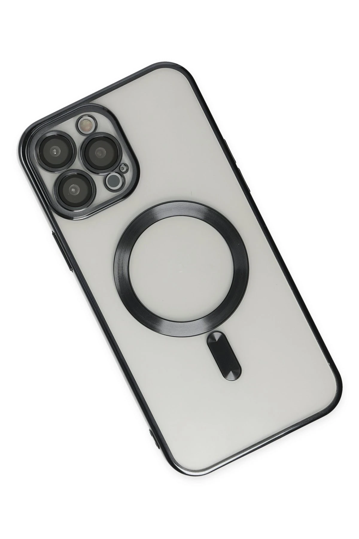 Newface iPhone 14 Pro Kılıf Kross Magneticsafe Kapak - Siyah