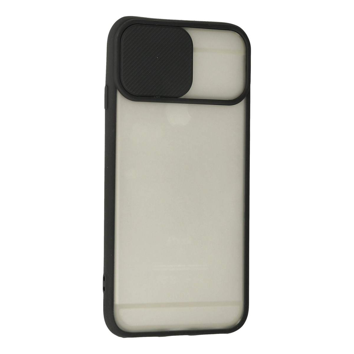 Newface Apple iPhone 6 Kılıf Palm Buzlu Kamera Sürgülü Silikon - Siyah — görsel 9