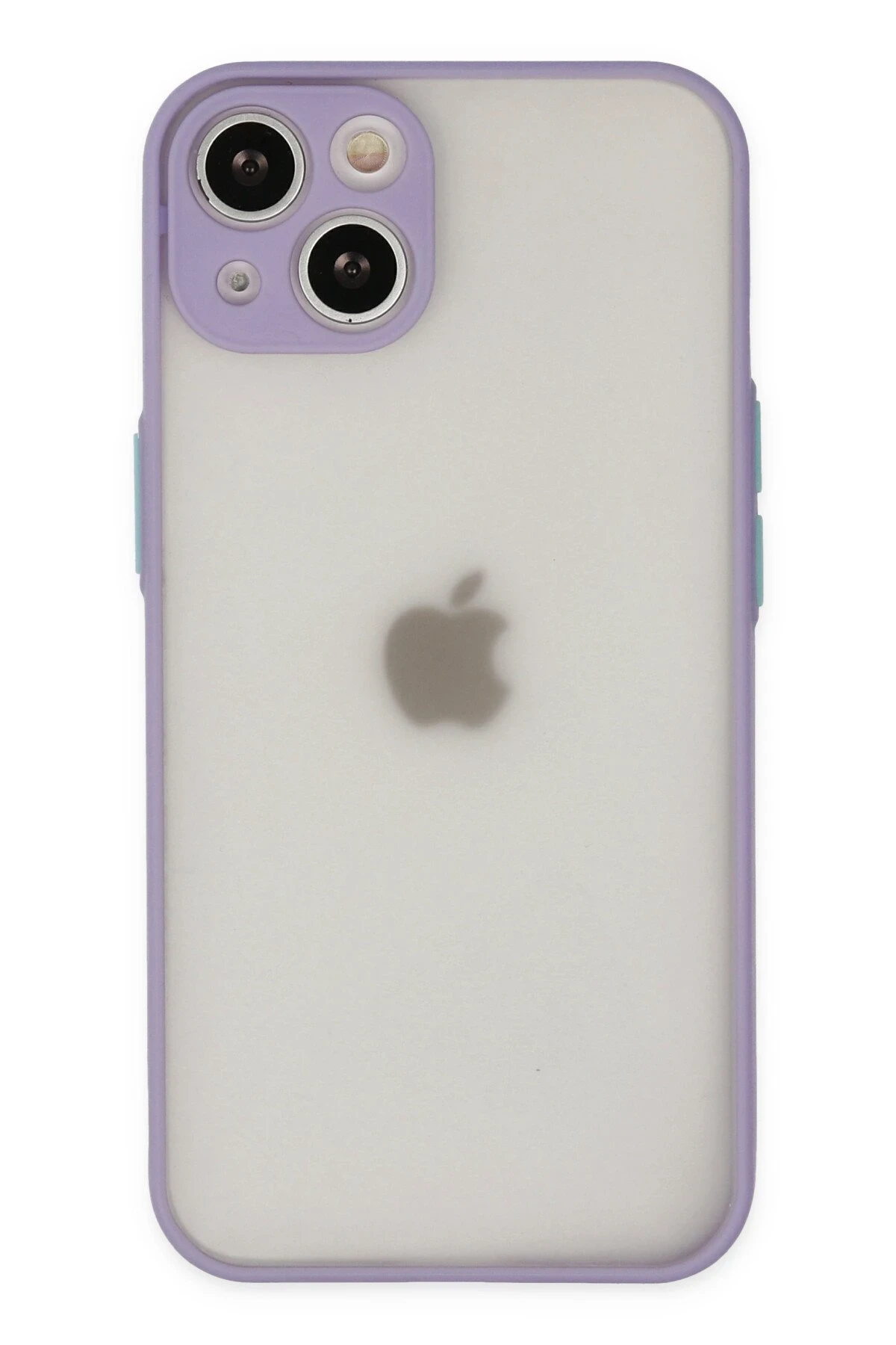 Newface iPhone 15 Plus Kılıf Montreal Silikon Kapak - Mor