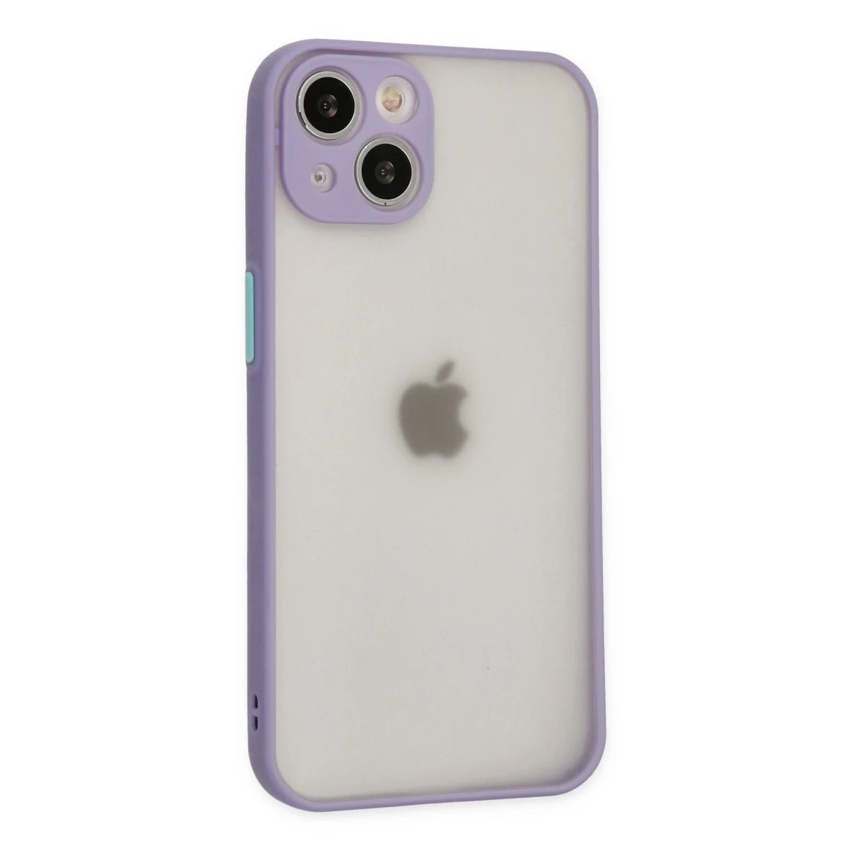 Newface Apple iPhone 15 Plus Kılıf Montreal Silikon Kapak - Mor