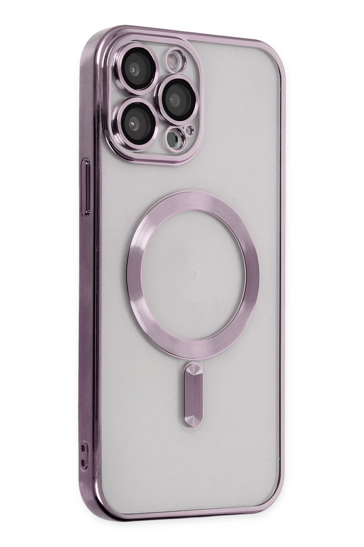 Newface iPhone 14 Pro Kılıf Kross Magneticsafe Kapak - Mor