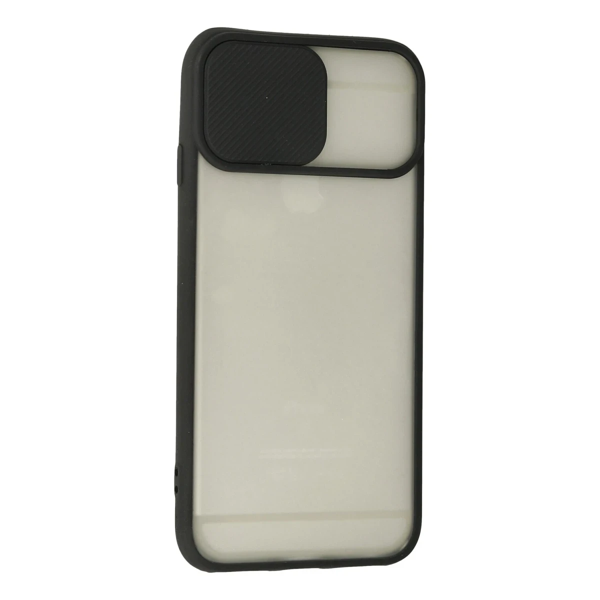 Newface Apple iPhone 6 Plus Kılıf Palm Buzlu Kamera Sürgülü Silikon - Siyah — görsel 6
