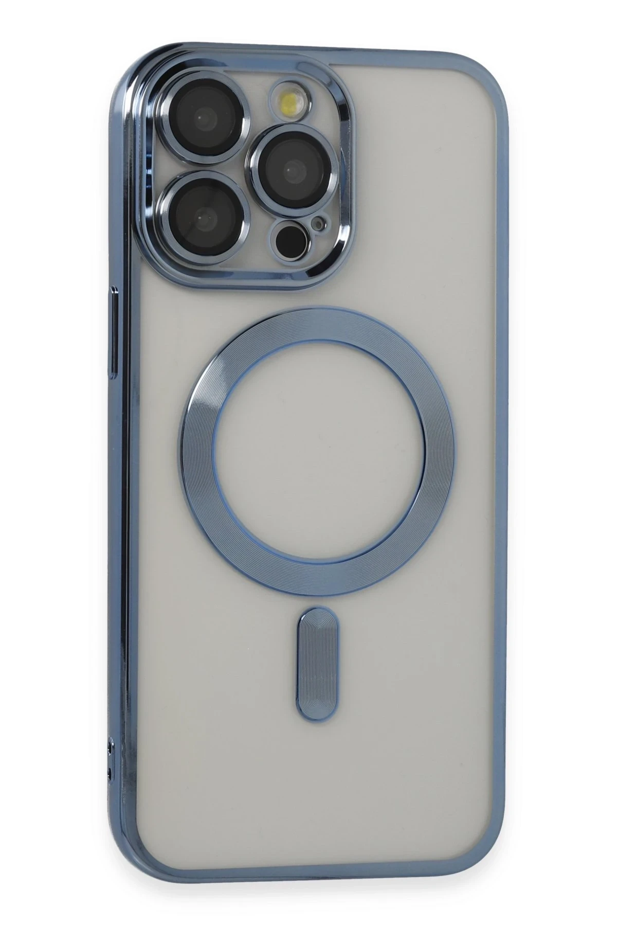 Newface iPhone 14 Pro Max Kılıf Kross Magneticsafe Kapak - Sierra Blue