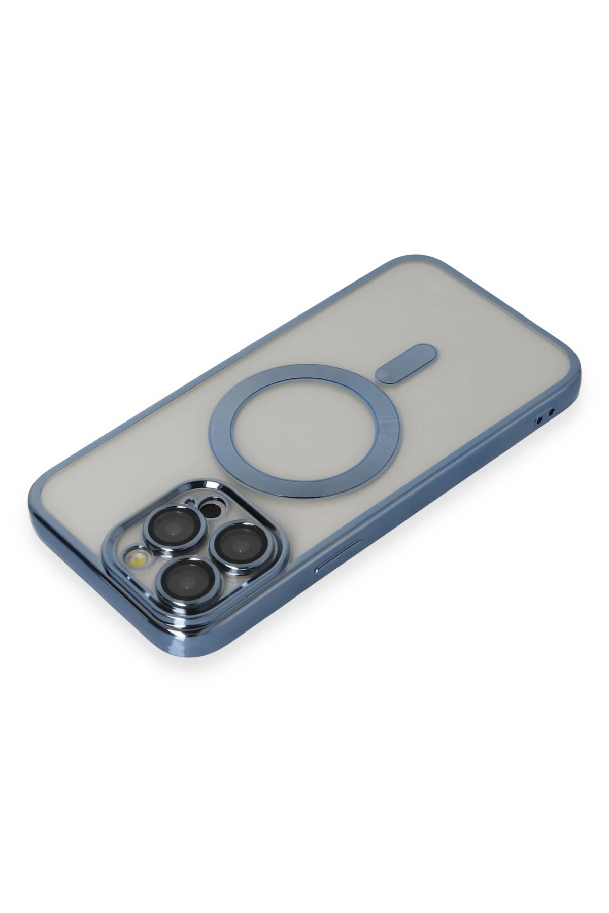 Newface iPhone 14 Pro Max Kılıf Kross Magneticsafe Kapak - Sierra Blue