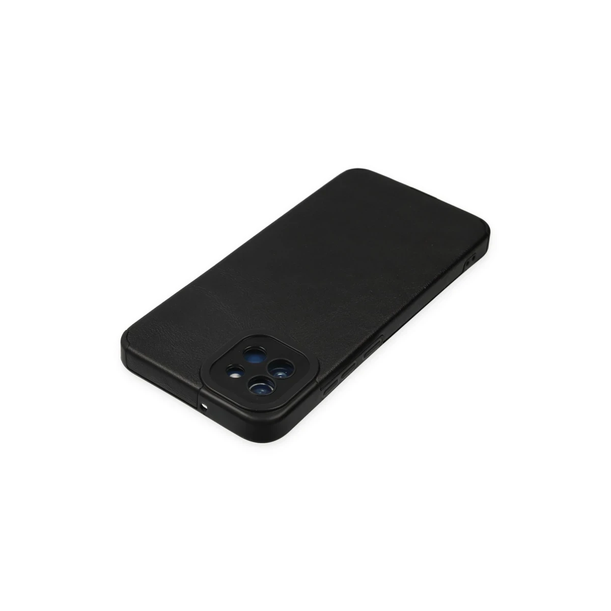 Newface Samsung Galaxy A03 Kılıf Loop Deri Silikon - Siyah — görsel 9