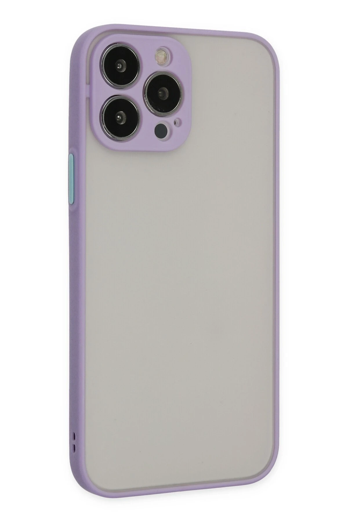 Newface iPhone 15 Pro Kılıf Montreal Silikon Kapak - Mor