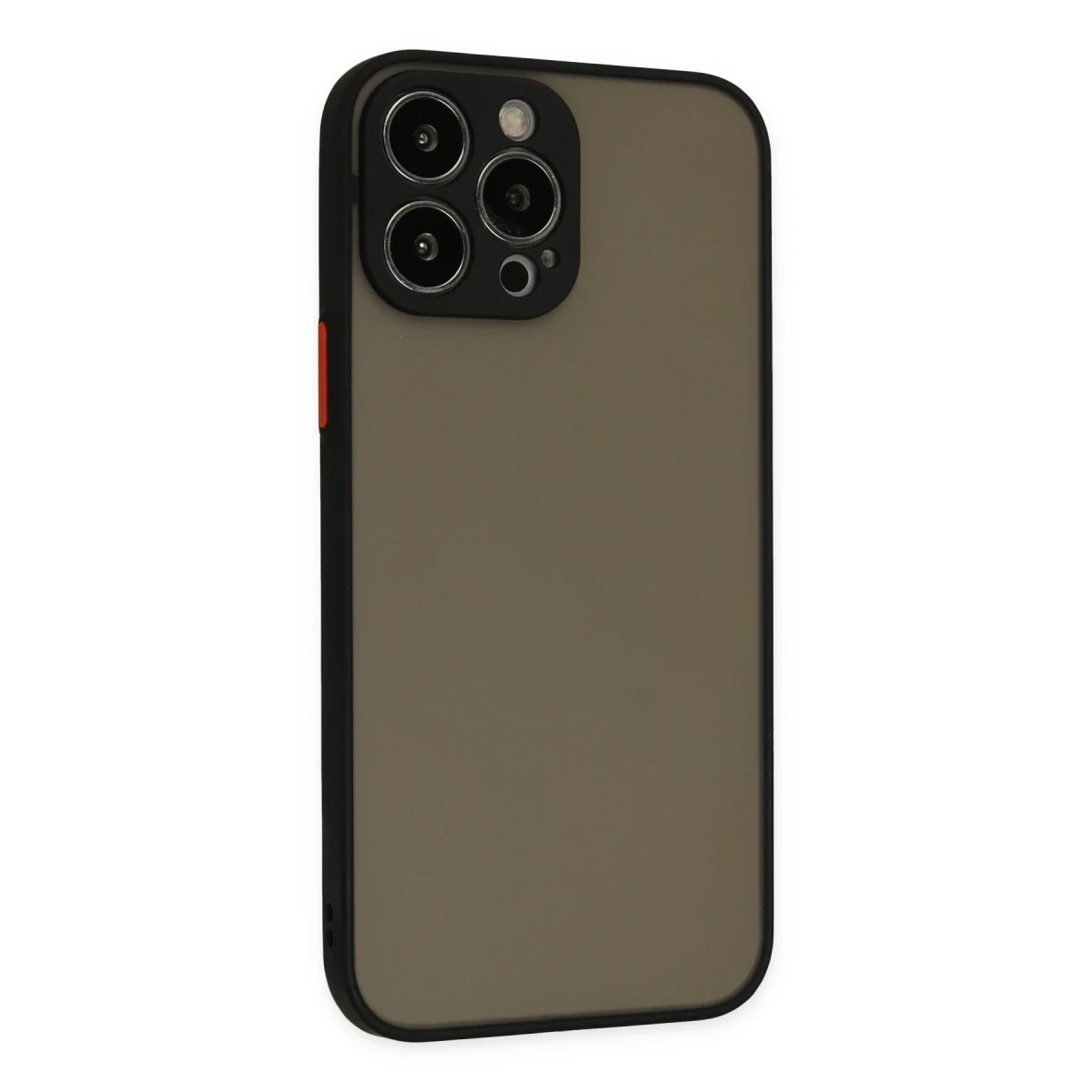 Newface Apple iPhone 15 Pro Max Kılıf Montreal Silikon Kapak - Siyah — görsel 5