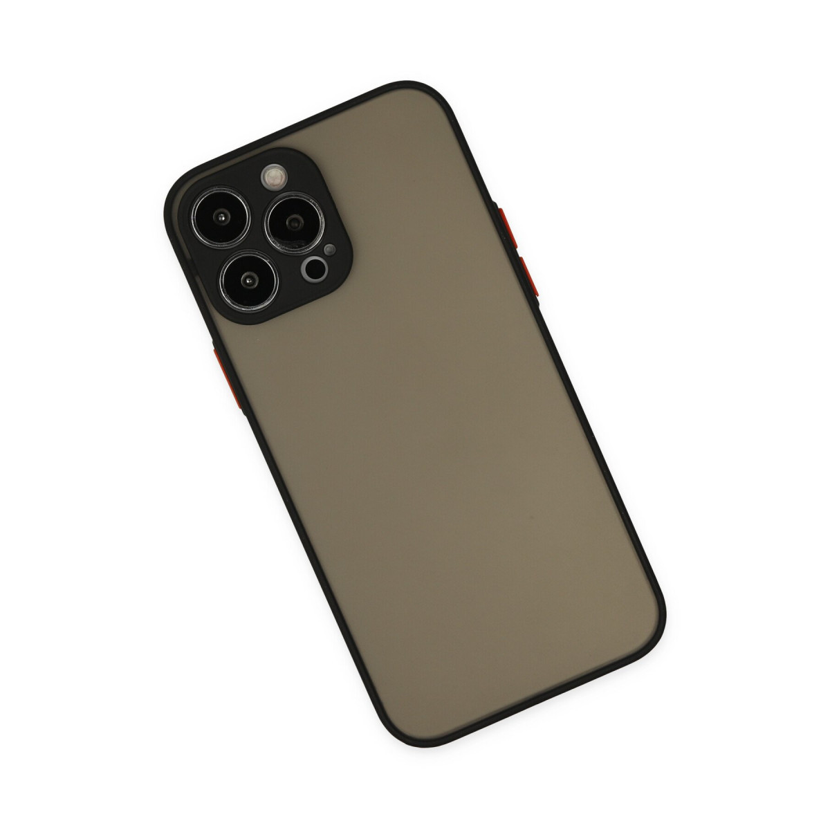 Newface Apple iPhone 15 Pro Max Kılıf Montreal Silikon Kapak - Siyah — görsel 9