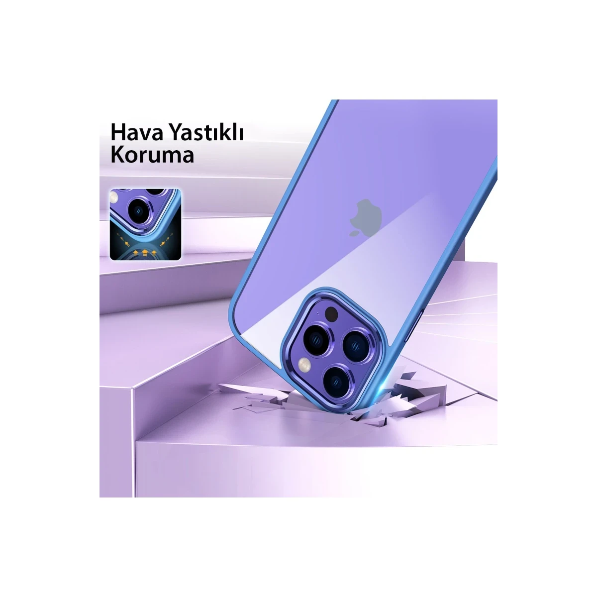 Newface Apple iPhone 14 Pro Kılıf Power Silikon - Siyah — görsel 12