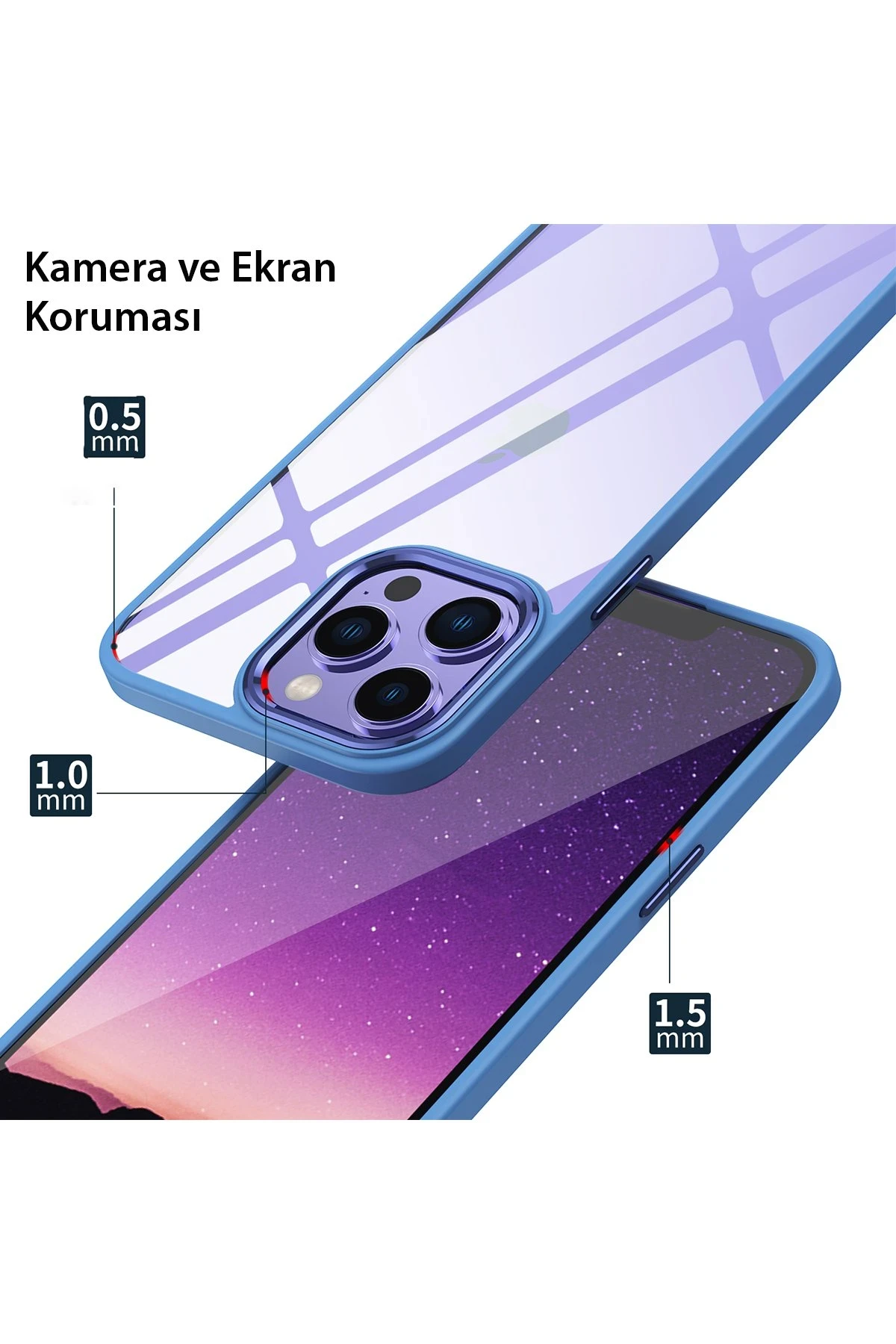 Newface Apple iPhone 14 Pro Kılıf Power Silikon - Siyah — görsel 7