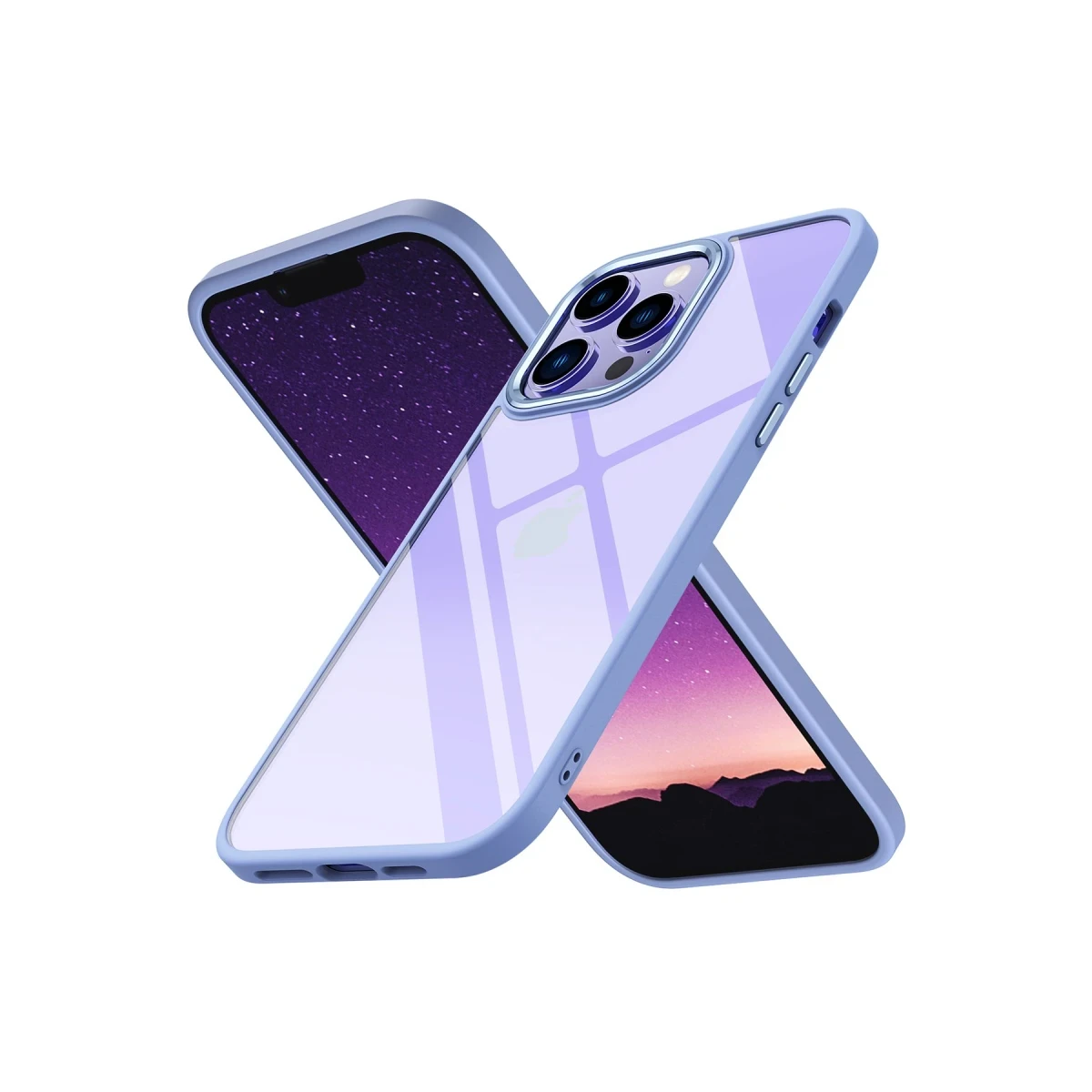 Newface Apple iPhone 14 Pro Max Kılıf Power Silikon - Lila