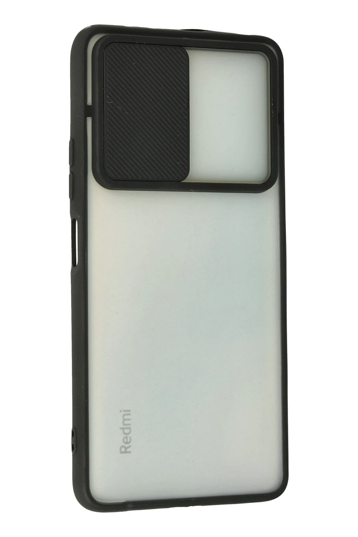 Newface Xiaomi Redmi Note 10 Pro Kılıf Palm Buzlu Kamera Sürgülü Silikon - Siyah — görsel 3